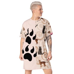 KDPF Braveheart Meow Tee Dress