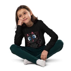 KDPF Braveheart Long Sleeve Youth Shadow Tee