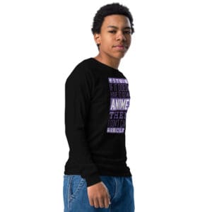 KDPF Braveheart Anime Long Sleeve Youth Tee