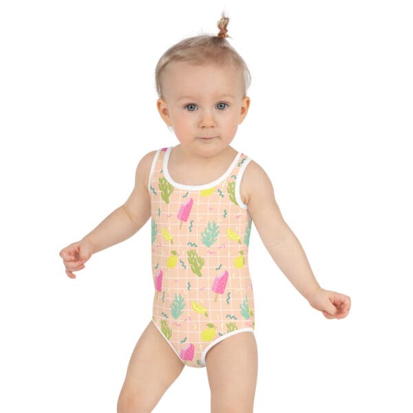 KDPF Braveheart Ice Cream Toddler Swimsuit