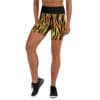 KDPF Braveheart Tiger-striped Yoga Shorts