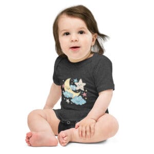 KDPF Braveheart Moon and Back Baby one piece
