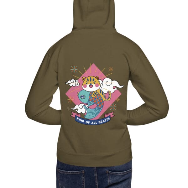 KDPF Braveheart King of the Jungle Unisex Hoodie - Image 31