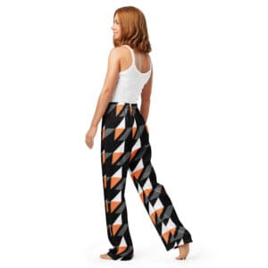 KDPF Braveheart Peach-Black Ladies Pajama Pants