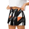 KDPF Braveheart Peach-Black Ladies Pajama Shorts