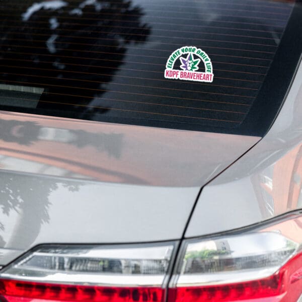 KDPF Braveheart Official Branding Bubble-free Sticker
