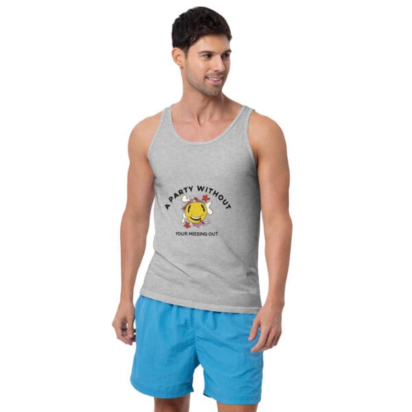 KDPF Braveheart Act Bold Men's Tank Top - Image 2