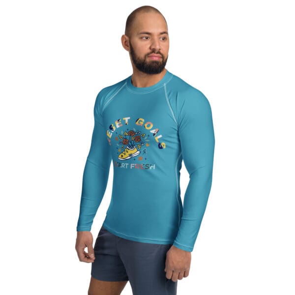 KDPF Braveheart Desired Outcome Men's Rash Guard - Image 3