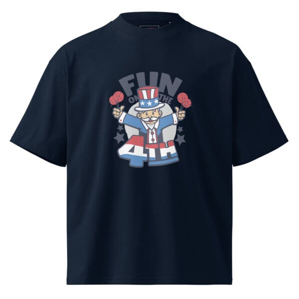 KDPF Braveheart Declaration of Independence Organic Oversized T-shirt - Image 2