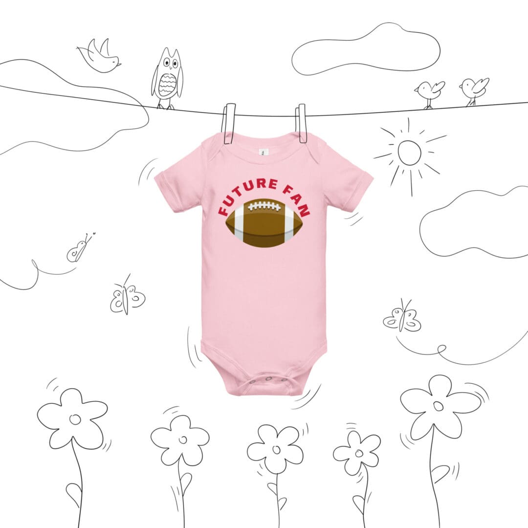 KDPF Braveheart Football Fan Baby One Piece - Image 10