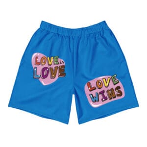 KDPF Braveheart All Love is Valid Unisex Athletic Shorts