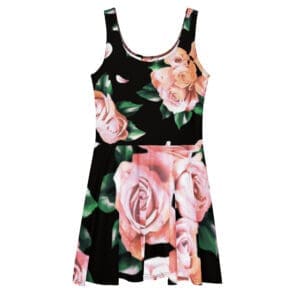 KDPF Braveheart Dark Rose Skater Dress