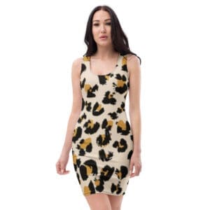 KDPF Braveheart Cheetah Print Dress
