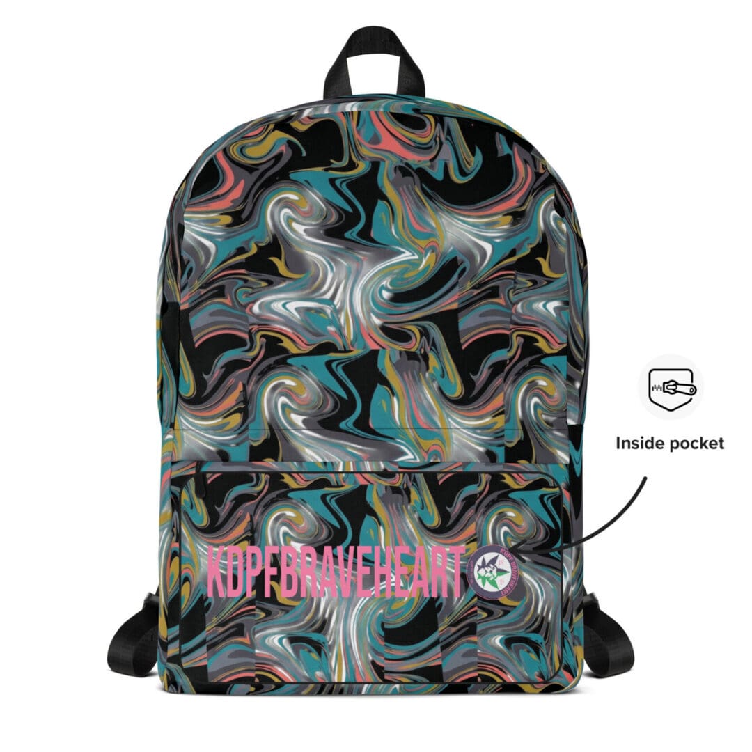 KDPF Braveheart Marble Motion Backpack - Image 4