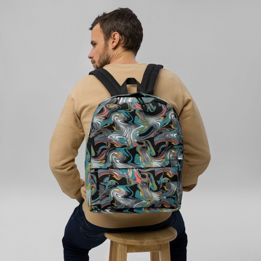 KDPF Braveheart Marble Motion Backpack - Image 2