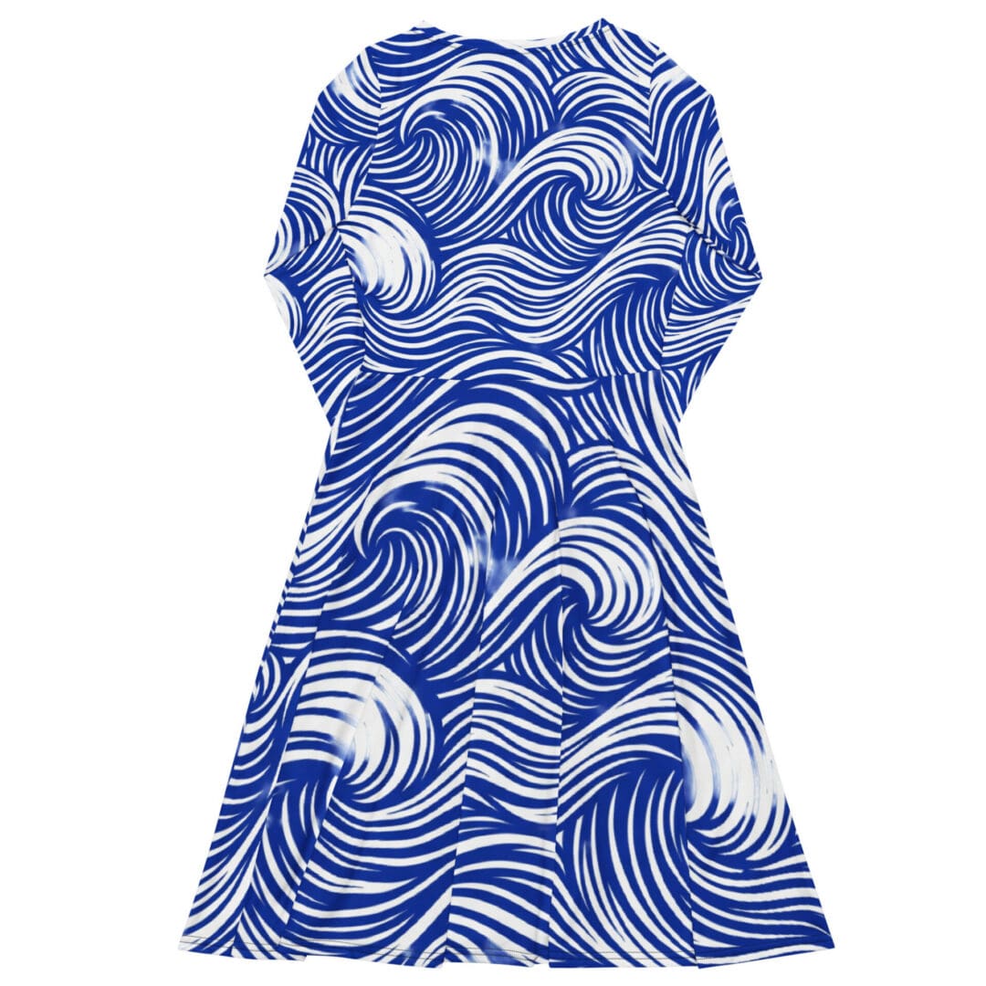 KDPF Braveheart Ocean Motion Midi Dress - Image 3