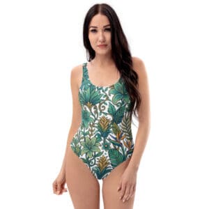 KDPF Braveheart Botanical Bliss One-Piece Swimsuit
