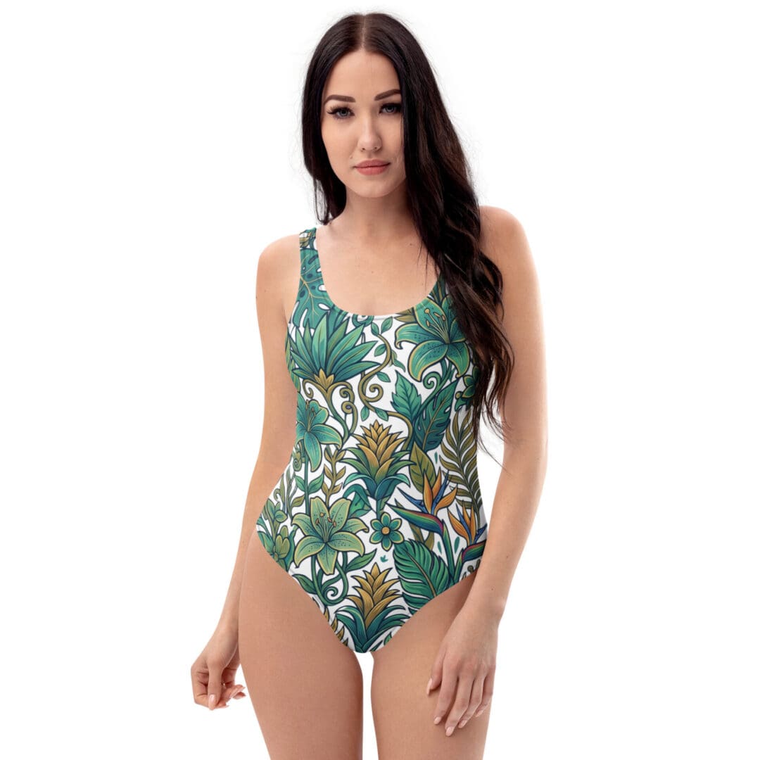 KDPF Braveheart Botanical Bliss One-Piece Swimsuit