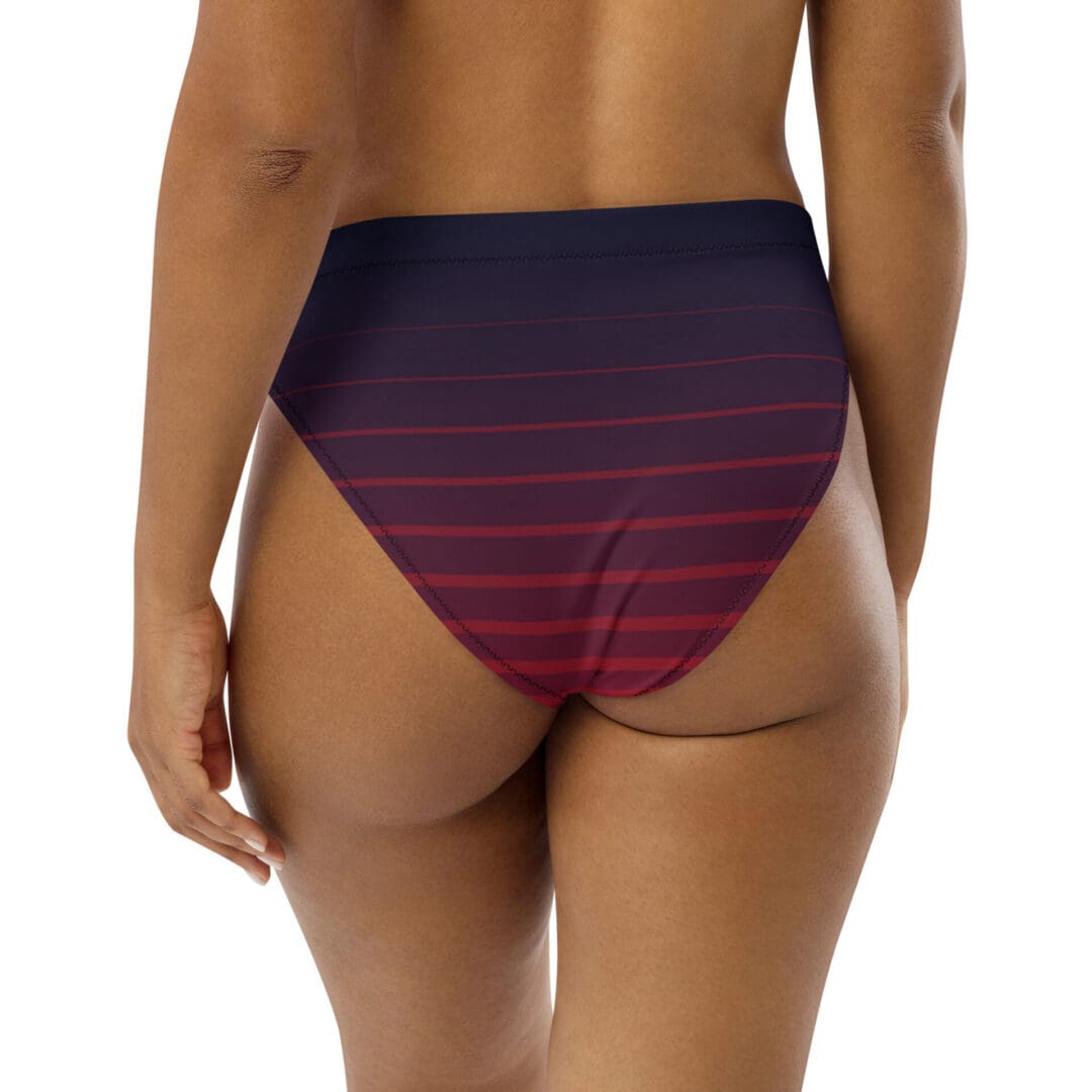 KDPF Braveheart Recycled Midnight Bikini Bottom - Image 5