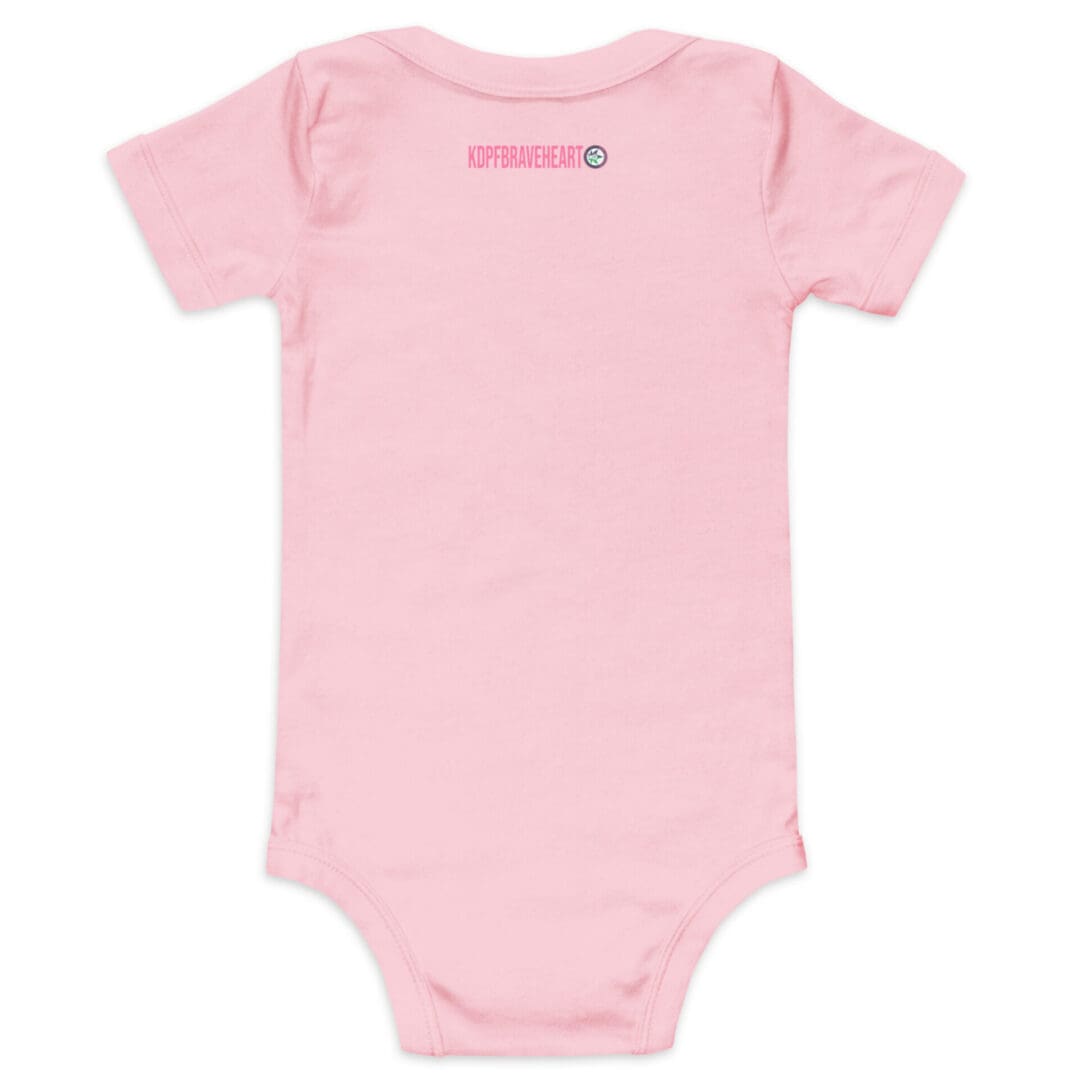 KDPF Braveheart Unplugged Baby Bodysuit - Image 4