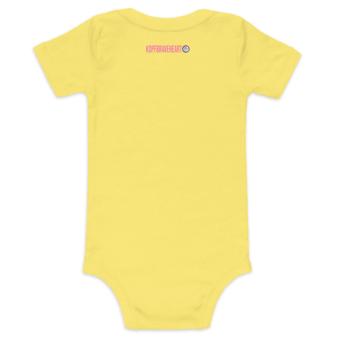 KDPF Braveheart Unplugged Baby Bodysuit - Image 5