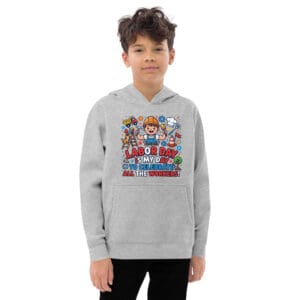 KDPF Braveheart Kids Labor Day Fleece Hoodie