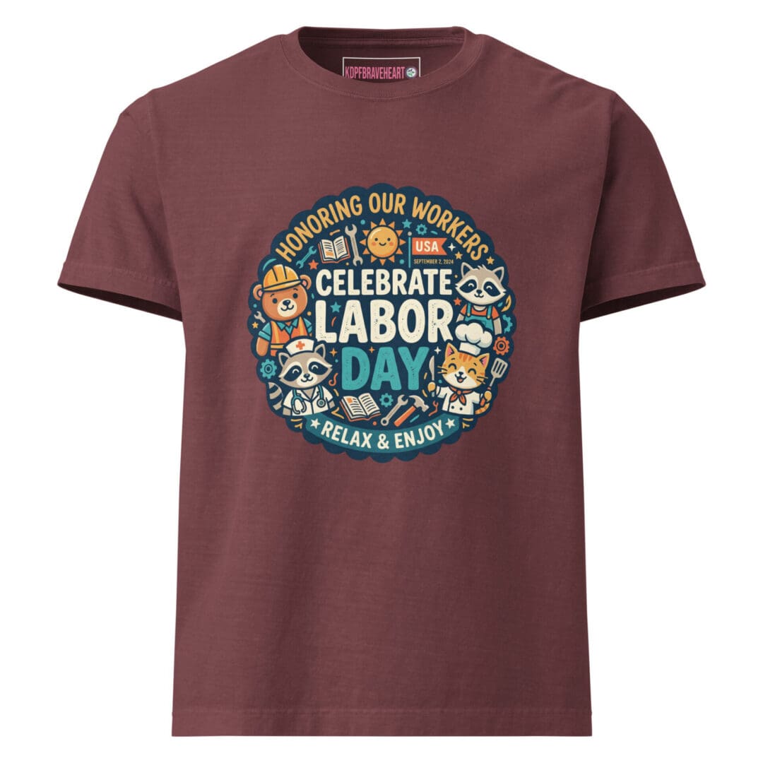 KDPF Braveheart Building Blocks Unisex T-shirt - Image 3