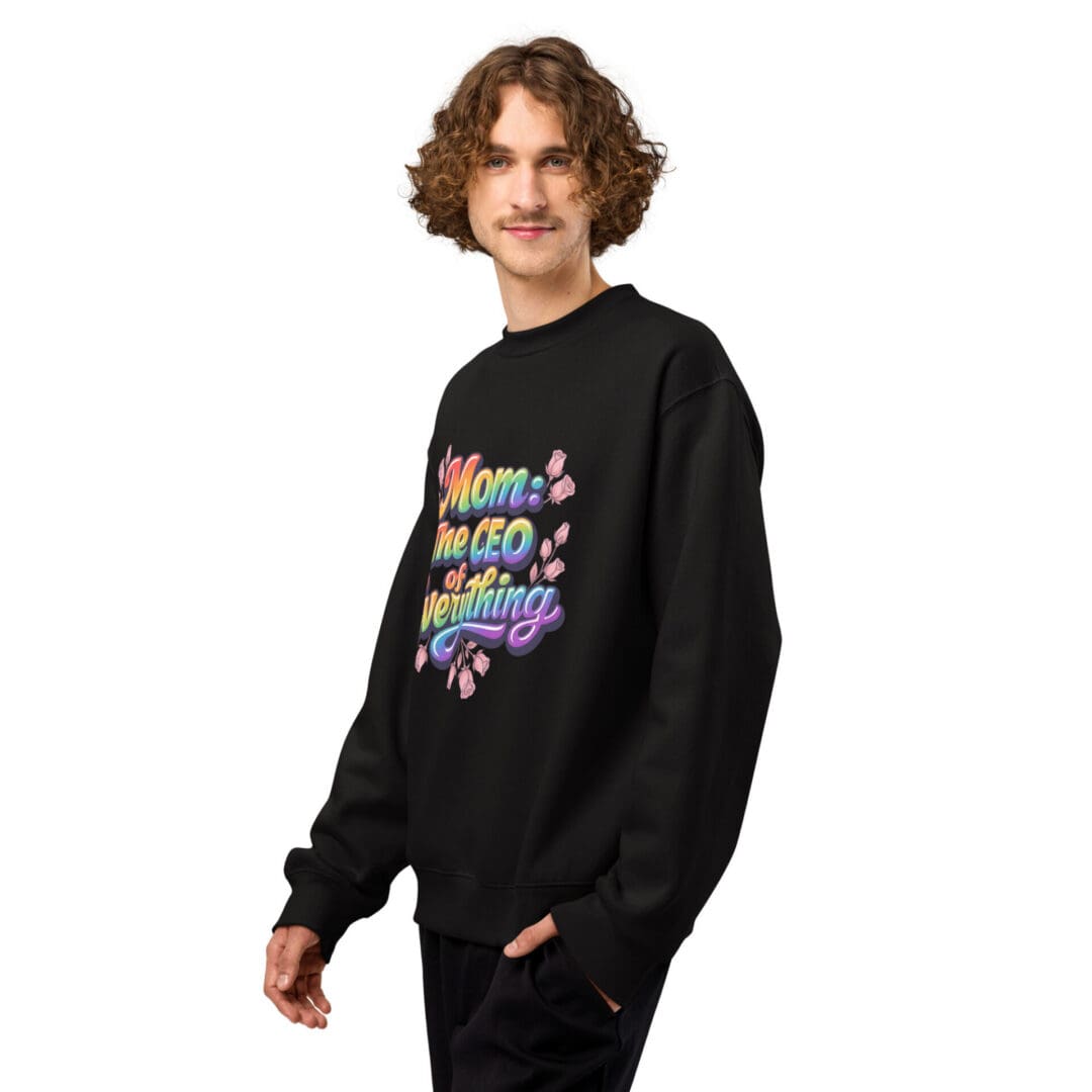 KDPF Braveheart Mom Leads with Love Sweatshirt - Image 3