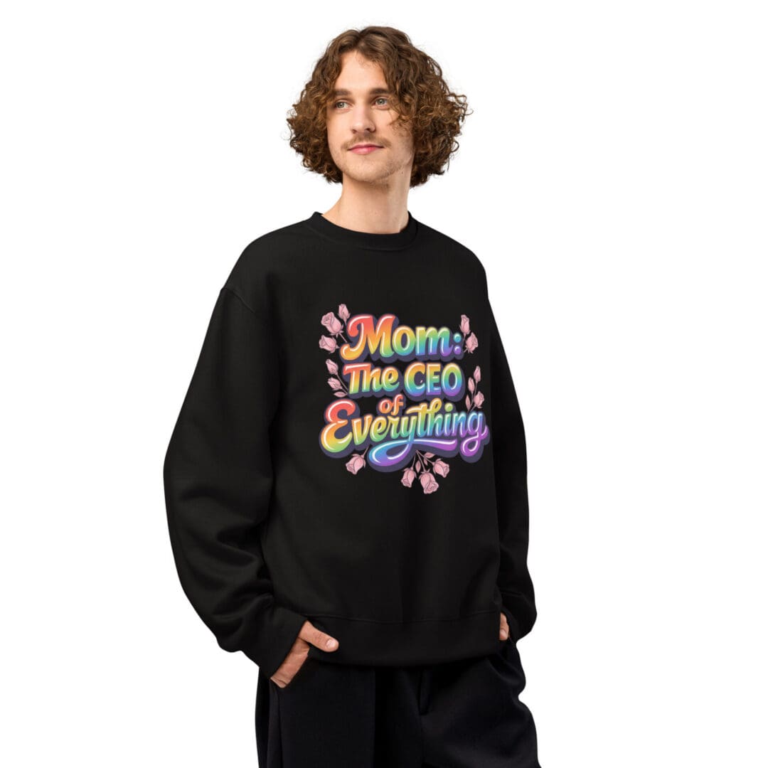 KDPF Braveheart Mom Leads with Love Sweatshirt - Image 2