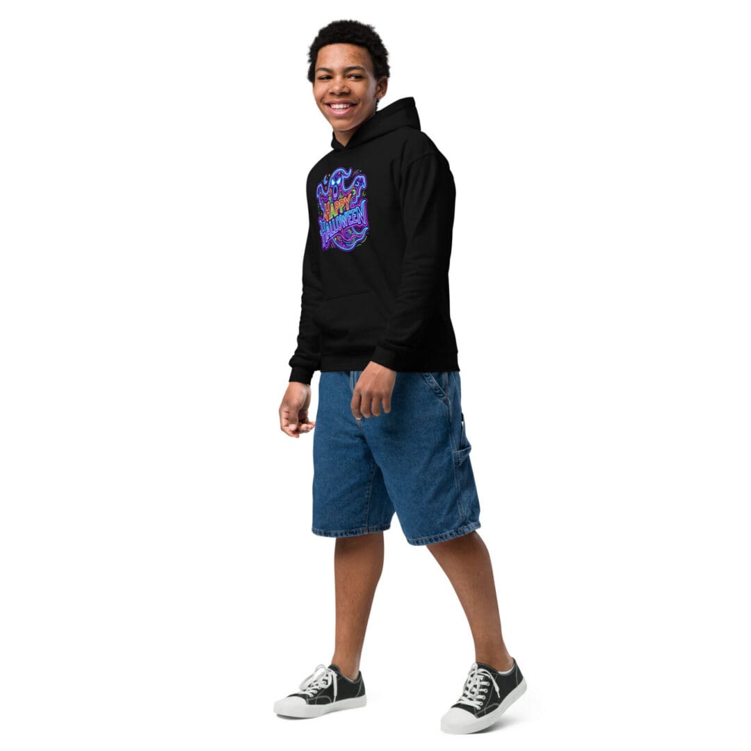 KDPF Braveheart Ghost Glow Kids Hoodie - Image 21