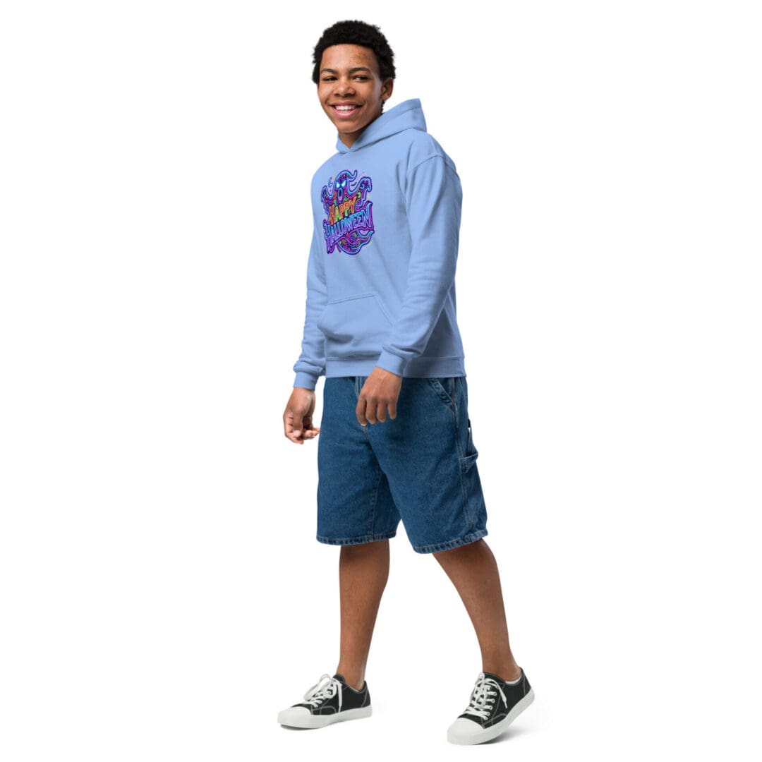 KDPF Braveheart Ghost Glow Kids Hoodie - Image 22