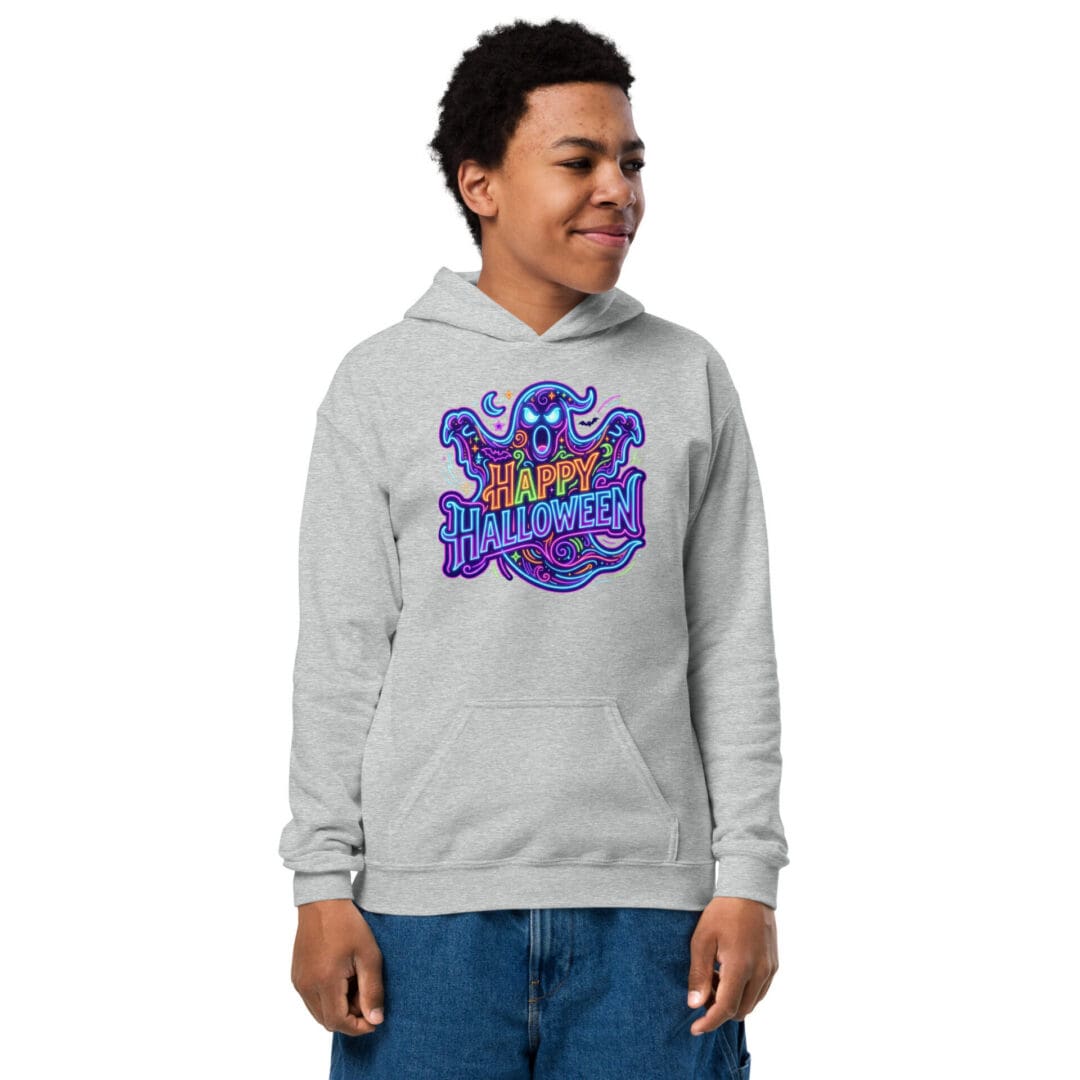 KDPF Braveheart Ghost Glow Kids Hoodie - Image 14