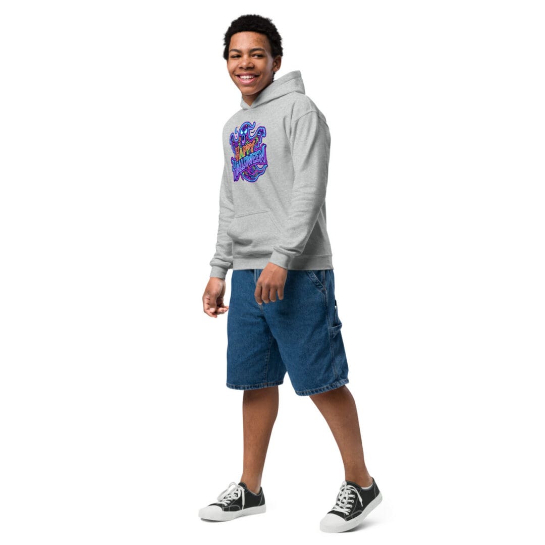 KDPF Braveheart Ghost Glow Kids Hoodie - Image 24