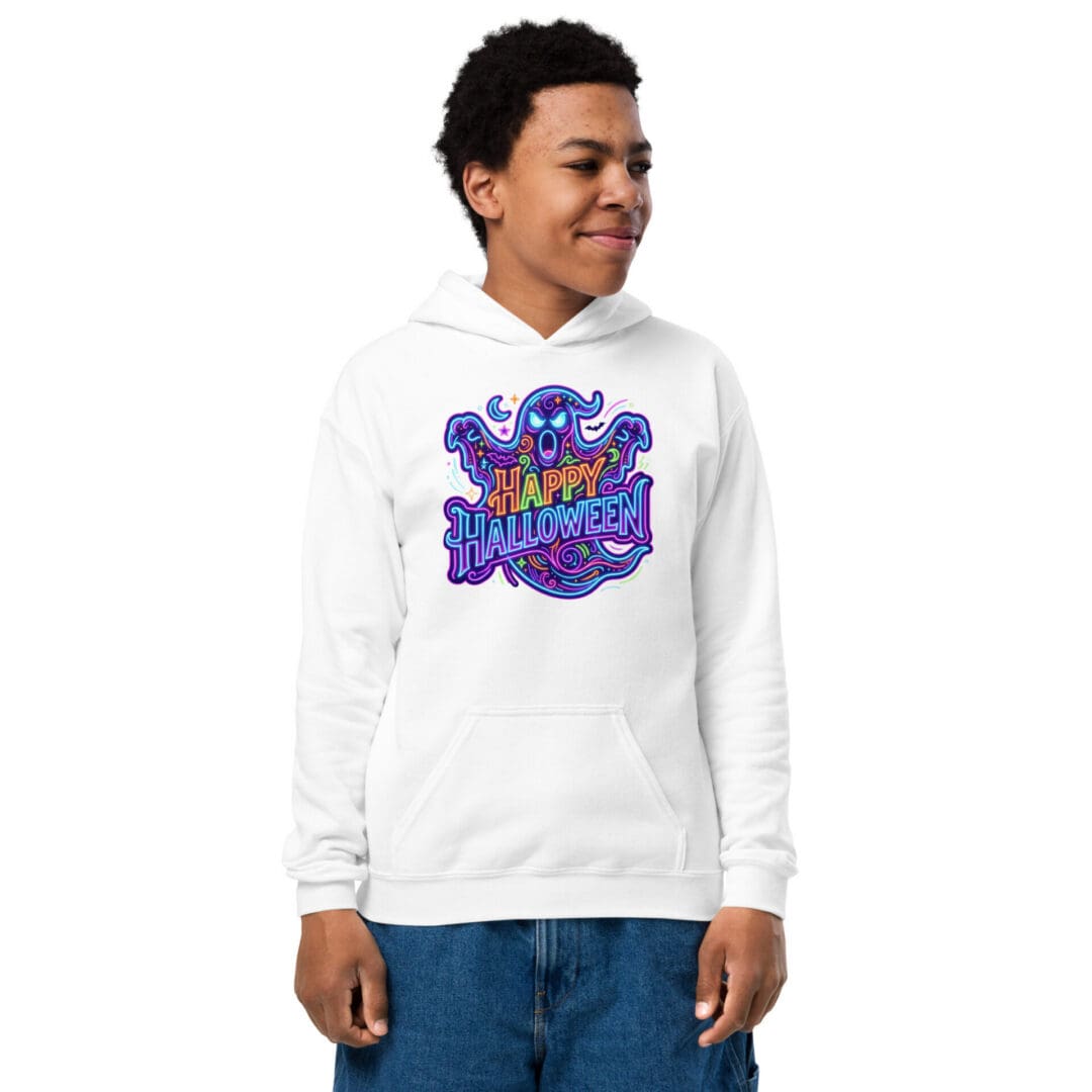 KDPF Braveheart Ghost Glow Kids Hoodie - Image 15