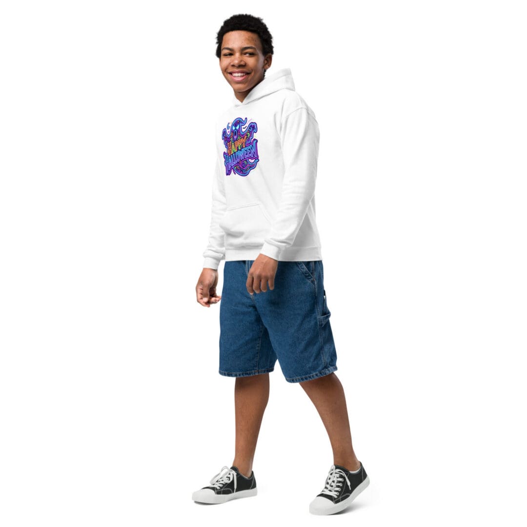 KDPF Braveheart Ghost Glow Kids Hoodie - Image 25