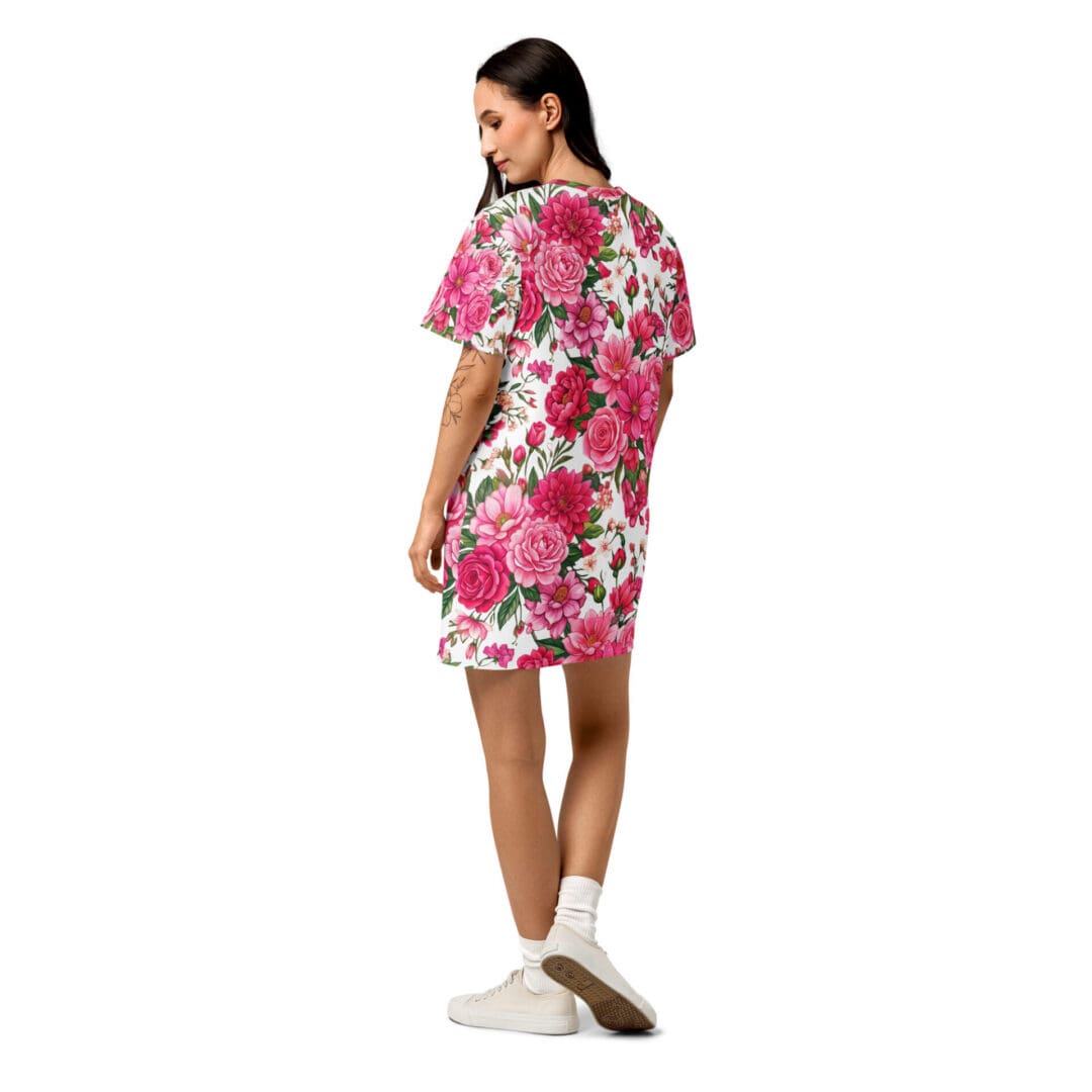 KDPF Braveheart Spring Petals T-shirt Dress - Image 4