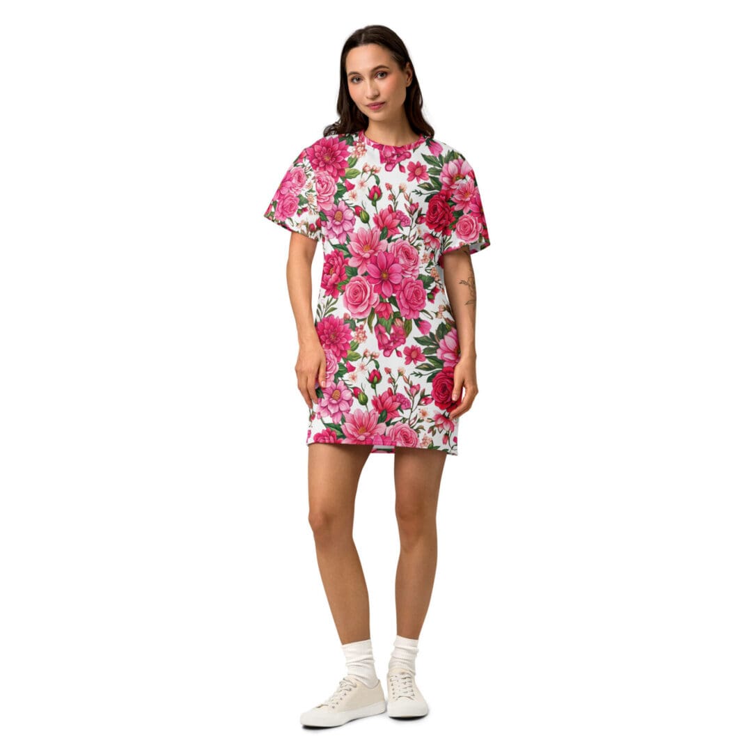 KDPF Braveheart Spring Petals T-shirt Dress