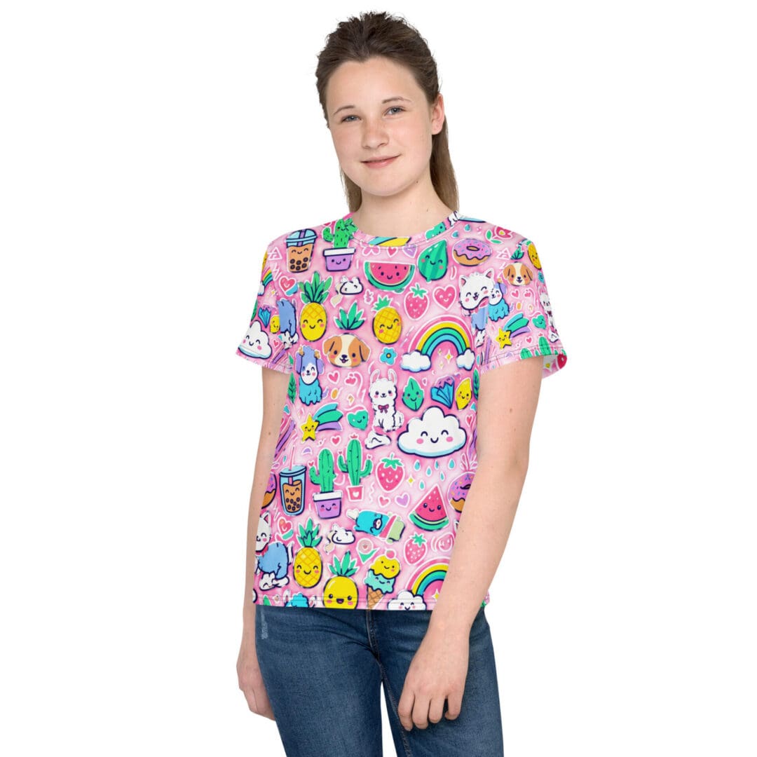 KDPF Braveheart Colorful Cravings Youth Tee - Image 4