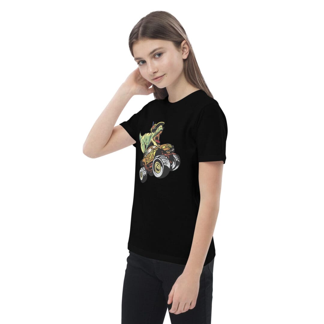 KDPF Braveheart Roaring Forward Organic Kids T-shirt - Image 10
