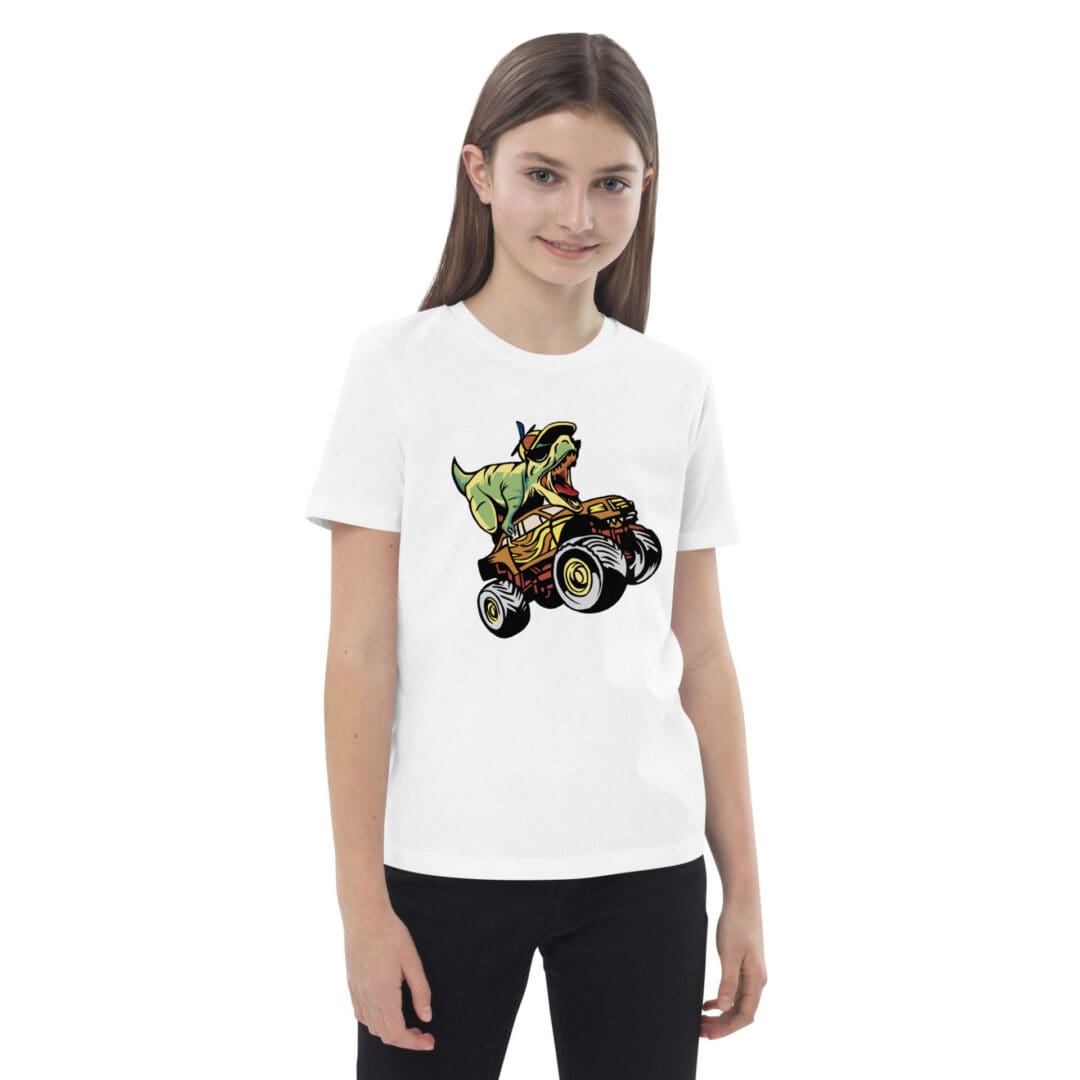 KDPF Braveheart Roaring Forward Organic Kids T-shirt - Image 16