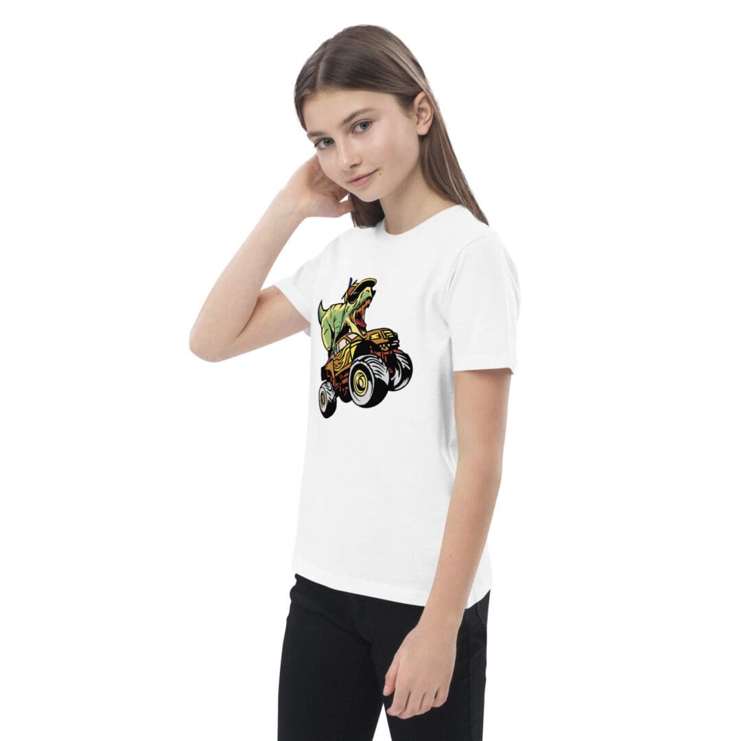 KDPF Braveheart Roaring Forward Organic Kids T-shirt - Image 18