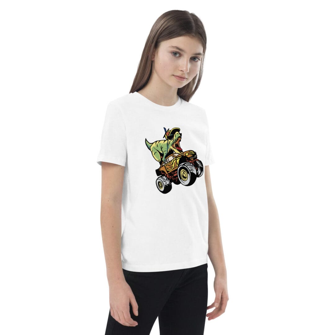 KDPF Braveheart Roaring Forward Organic Kids T-shirt - Image 17