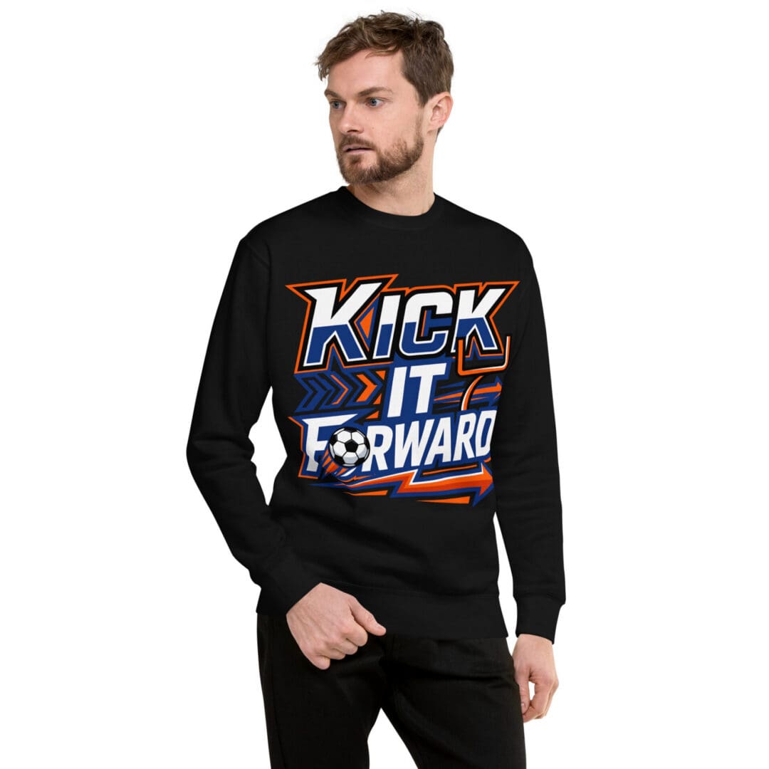 KDPF Braveheart Kick into Action Unisex Sweatshirt - Image 30