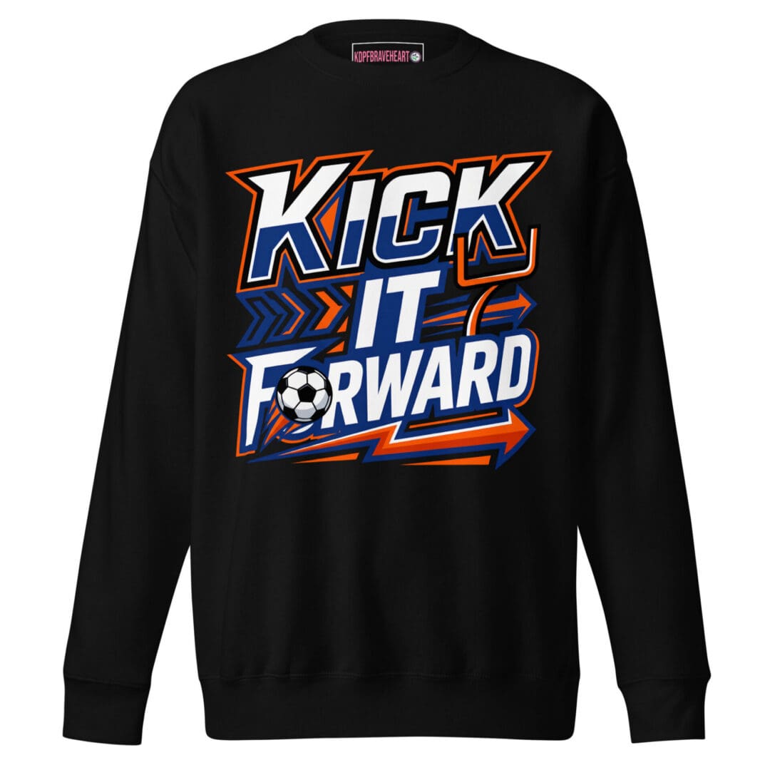 KDPF Braveheart Kick into Action Unisex Sweatshirt - Image 23