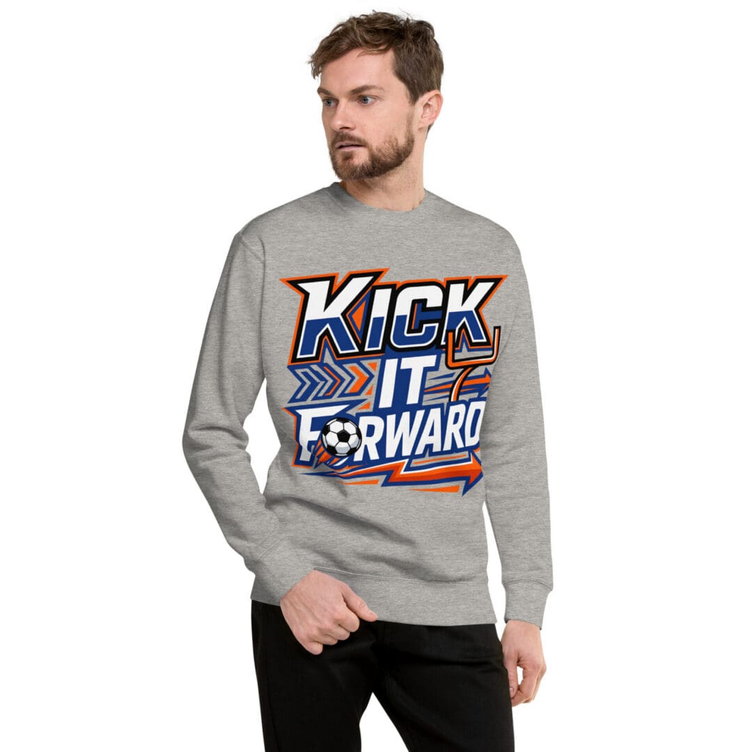 KDPF Braveheart Kick into Action Unisex Sweatshirt - Image 34