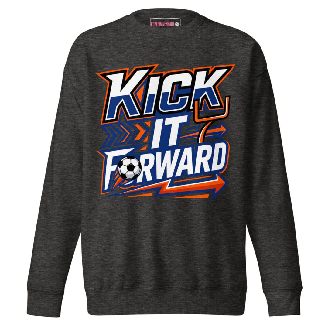 KDPF Braveheart Kick into Action Unisex Sweatshirt - Image 24