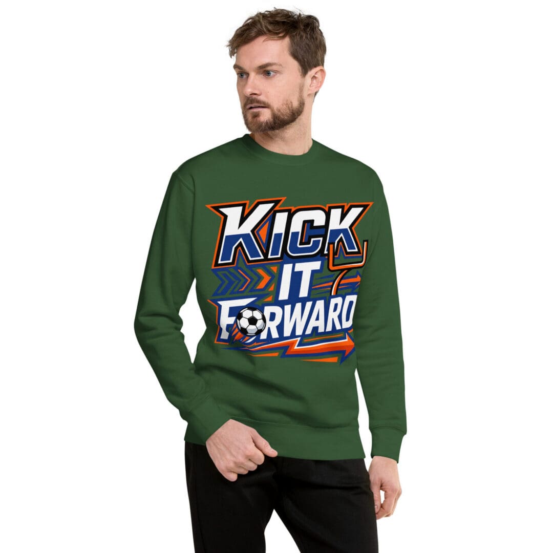 KDPF Braveheart Kick into Action Unisex Sweatshirt - Image 32