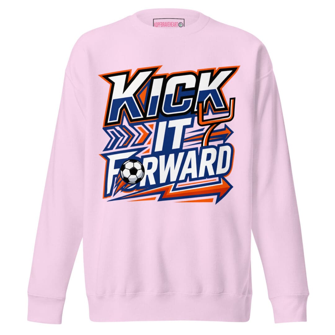 KDPF Braveheart Kick into Action Unisex Sweatshirt - Image 28