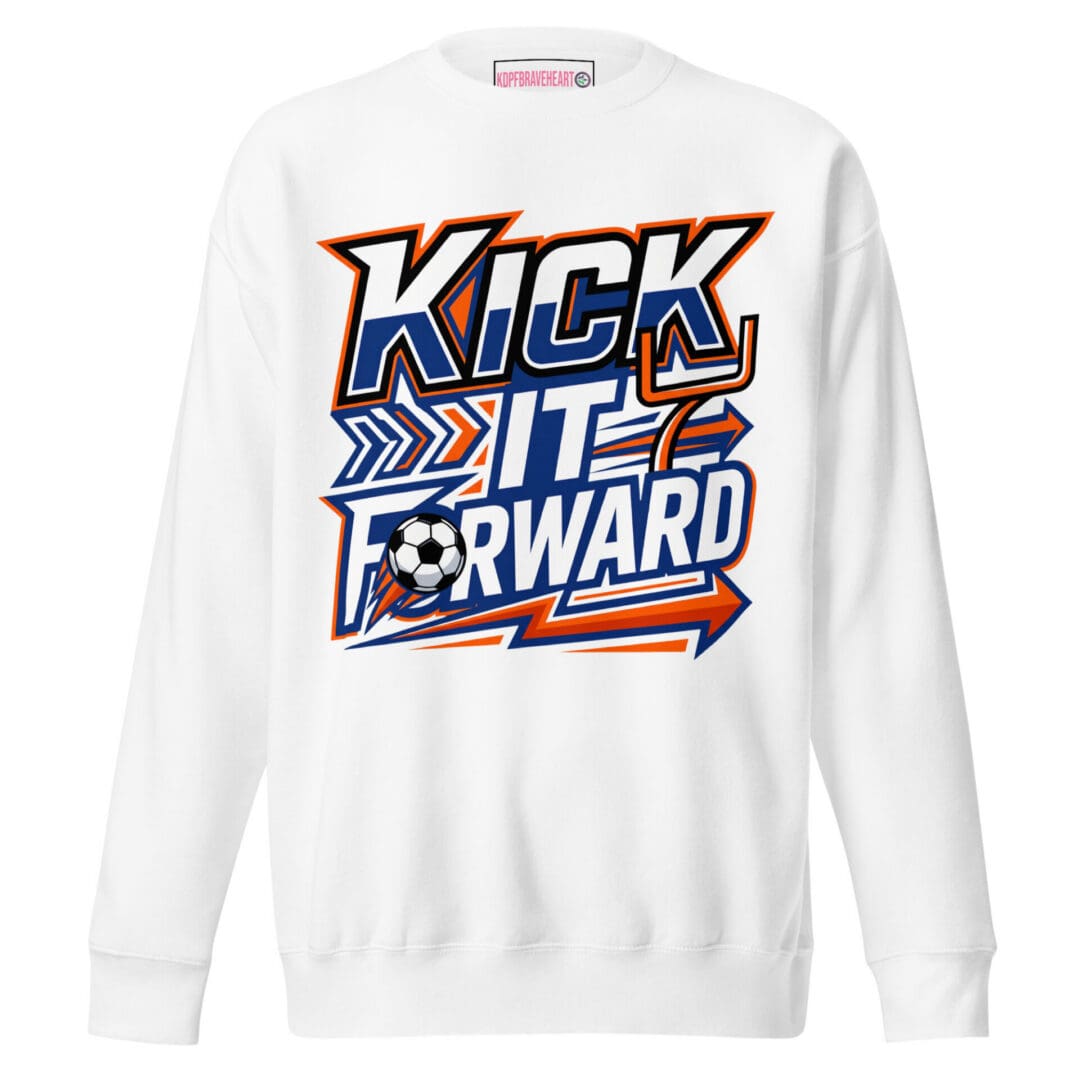 KDPF Braveheart Kick into Action Unisex Sweatshirt - Image 29