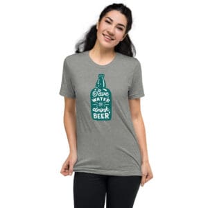 KDPF Braveheart Save Water Short Sleeve T-shirt